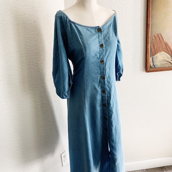 โ ZARA ROMANCE BUTTON DOWN DRESS โ - Picture 3 of 6